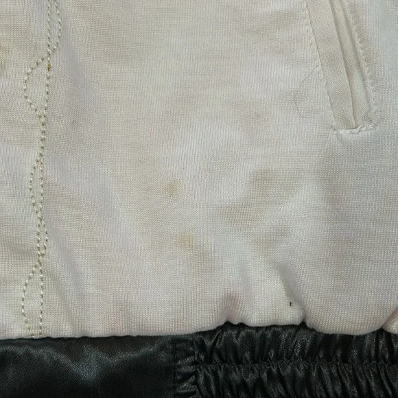 Vintage 1990s Reversible Pepe Jeans Jacket Size M. Red, White & Charcoal Gray. - Picture 11 of 16